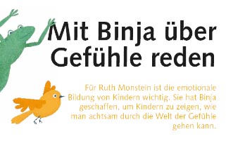 Binja in der Zeitschrift “Zeile” (Appenzeller Verlag)