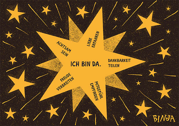 Binja Achtsamkeitsstern (PDF, A4) Binja Achtsamkeitsstern (PDF, A4)